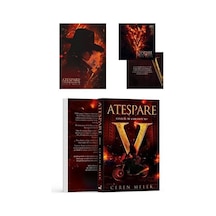 Ateşpare 1 / Canavar Mı Kahraman Mı Karton Kapak / Ceren Melek