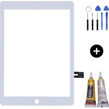 Apple Uyumlu iPad 6.nesil A1893-a1954 Hk Dokunmatik Beyaz + Montaj Seti