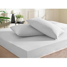 Color Dreams Ranforce King Size Fitted Çarşaf Seti Gri Çok renkli