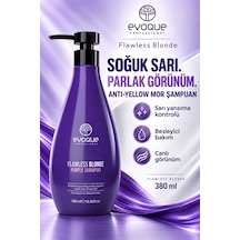 Evoque Flawless Blonde Mor Şampuan 380 ML