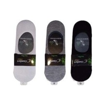 Comfort 3 Çift Dikişsiz Bambu Babet Çorap