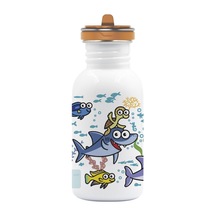 Laken Çelik 18/8 Flow Basic Şişe 0,50l - Sea Friends Lkbsfsf Beyaz