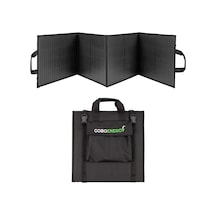 120w Katlanabilir Solar Panel Çanta Siyah Renk Taşınabilir Hızlı Şarjlı Güneş Paneli