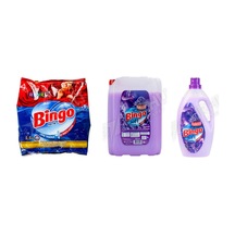 Bingo Renkliler İçin Toz Deterjan 1.5 Kg + Soft + Soft Yumuşatıcı 3l 3'lü Set Diğer