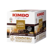 Kımbo Espresso Barista 100% Arabica Dolce Gusto Uyumlu Kapsül Kahve 16'lı