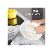 Aktif Enzimli Düz Sünger - 3'lü Paket Açık Indigo