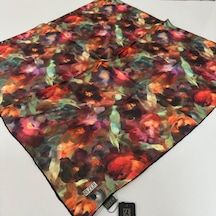 Zer Organik Pamuk Soft Eşarp Ldd6104-63199 Çok Renkli