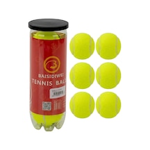 Mey İthalat Tenis Topu 6 Lı Set Antrenman Ve Maç İçin Dayanıklı Toplar