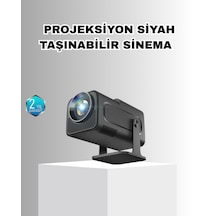 Destekli Kompakt Taşınabilir Akıllı Projeksiyon Hdmı Usb Uyumlu Oyun