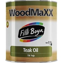 Filli Boya Woodmaxx Teak Oil Tik Yağı 0,75 Lt