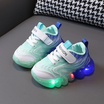 Cool Işıltılı Çocuk Spor Ayakkabısı-yeşil