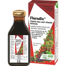 Floradix Demir ve Vitaminler İçeren Sıvı Takviye Edici Gıda 250ml