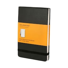 Moleskine Sert Kapak Gazeteci Defteri Siyah Çizgili - 9x14 - 5489
