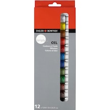 Daler Rowney Simply Yağlı Boya Seti 12X12 ML