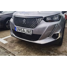 Peugeot 2008 Krom Ön Tampon Ucu Taşlı 2019 ve Sonrası