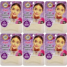 Derma Naturel Bambu Yüz Temizleme Eldiveni Ms-32 6 Lı Set