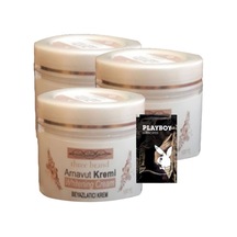 Three Brand Arnavut Kremi 3lü Birden Whitening Cream Aklık Kremi 100 Ml + 1 Hediye Jel