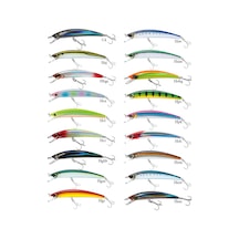 Yozuri Crystal Minnow Floating Yapay Balığı Bone - 110mm