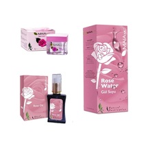 Maia Mc Gül Kremi 50 ML + Gül Suyu 250 ML + Gül Yağı 50 ML