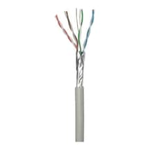 Cat6a F/utp Bakır Lan Veri Kablosu 305mt 23 Awg Gri Pvc