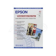 Epson A3 251gram 20'li Premium Semigloss Fotoğraf Kağıdı S041334 Kdo