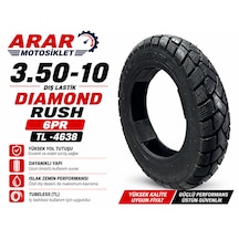 3.50-10 Diamond Rush 6pr Dış Lastik Tl -4638