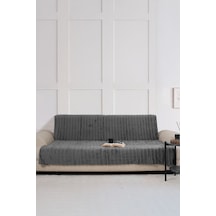 Elart Stil 170x215 Cm Koltuk Örtüsü Antrasit