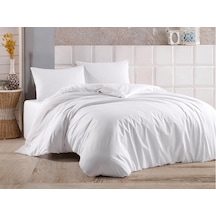 Çeyiz Diyarı Almond Tek Kişilik Nevresim Takımı Beyaz (541551539)