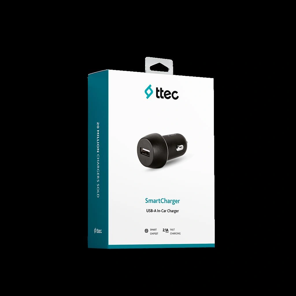 Ttec 2cks20s Smartcharger 2.1a Araç Şarj Aleti Siyah