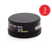 Morfose Pro Hair X5 Men Maximum Control Wax Siyah 3 x 150 ML