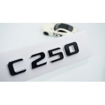 Dk Tuning C 250 Bagaj Gri Siyah Abs Yazı Logo Benz İle Uyumlu