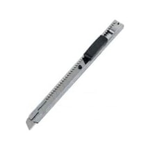 Tr Snap-of Kupa Cep Tip Ince Metal Maket Bıçağı Dar Maket Bıçağı A-1p Aluminyum Gövde Bıçak Otomatik Kilitli