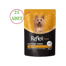 Reflex Plus Yorkshire Terrier Köpek Pouch Mama 85 Gr 22 Ad
