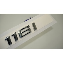 Dk Tuning Bmw 116i Bagaj Krom Metal Yazı Logo Arma
