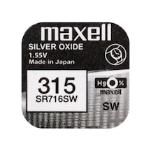 Maxell 315 SR716SW Saat Hafıza Pili 10'lu