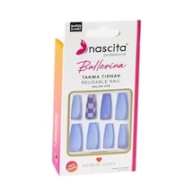 24'lü Ballerina Renkli Takma Tırnak - 158