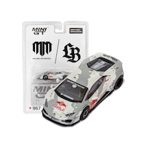 Mini Gt Lamborghini Huracan Lb Works Ver. 2 Mad Mike Nımbul Blister Packing 967-bl