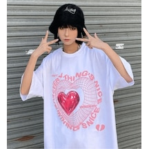 Y2k Everything Nice Yazılı T-shirt 001