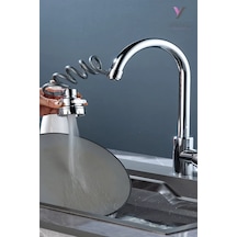 Yeni Lavabo Musluğu 360 Derece Dönme Filtresi Uzatma