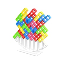 Tetra Kule Denge Oyuncağı Eğitici Kutu Oyuncak Tetris Kule Tetra Tower