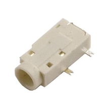 3.5Mm Stereo 4-Pin Smd Jack Dişi - Beyaz