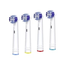 Oral B Braun Ile Uyumlu Yedek Diş Fırçası Kafaları 4 lü