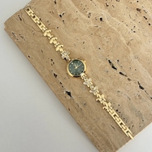 Valor Gold Yeşil Saat