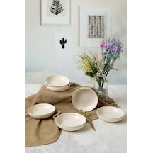 Taupe Bloom Halka Çerezlik/sosluk 13 Cm 6 Adet 22528 Açık