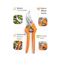 Senbang Profesyonel Budama Makası Keskin Çelik Bıçaklı Ergonomik Elma Dal Kesme Makası