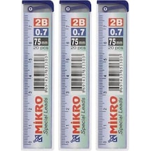 Cetvelli Kalem Ucu 0.7 Mm 3lü