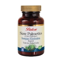 Balen Saw Palmetto Cüce Palmiye Isırgan Ekstraktı 375 Mg 60  Kapsül
