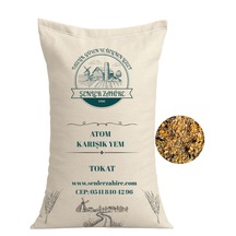 Karışık Tavuk Yemi Atom 3 Kg Tavuk, Ördek, Kaz Ve Kanatlılar İçin Doğal Karışım