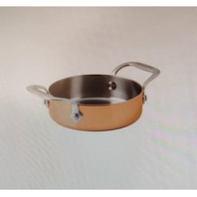 Paderno Mini Bakır Tava 12 Cm 3 Cm Bakır