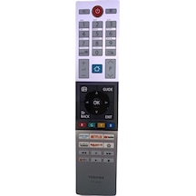 Toshiba Ct-8561 Ct-8543 Ct-8533 40l2863dg 49t6863da 55u6863da 55v5863d Led Smart Tv Kumandası